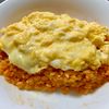 あいるんの作ってみた!投稿(楽ちん昼ごはん * 卵1個でひとり分オムライス)