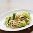 モヤシと胡瓜の浅漬け～ゴマ油味～