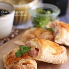 冷凍パイシートで超簡単♡週末ブランチにもハムチーズパイ♡