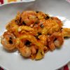 コスモスの作ってみた!投稿(5分でできる美味しい中華♡スイチリでふわとろ卵入りエビチリ)