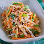 茹でません♪『シャキシャキ♡湯かけ野菜の3色ナムル』