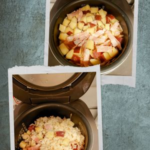 にゃんこさん🐱の作ってみた!投稿(バター醤油味で子どもに人気【さつまいもご飯】)
