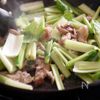 豚肉と小松菜のうま塩炒め*大盛り街中華*の工程3