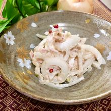 超簡単！玉ねぎとツナのサラダ柚子胡椒風味