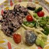 まこ。の作ってみた!投稿(鯖グリーンカレー《カルディ紙パックカレーで作る》)