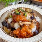 夏にぴったり♩ナスのさっぱりおろし煮