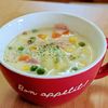 まゆのの作ってみた!投稿(たっぷり野菜で具沢山【クラムチャウダー】下処理無しで簡単！)