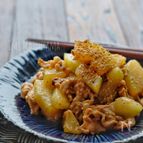 ＊冬瓜と豚肉のにんにく味噌炒め＊