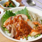 12分！酢ナムルで食べる！＼味噌サムギョプサル丼／