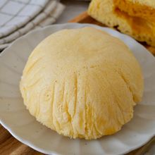 レンジで作る！【米粉のカスタードまん】