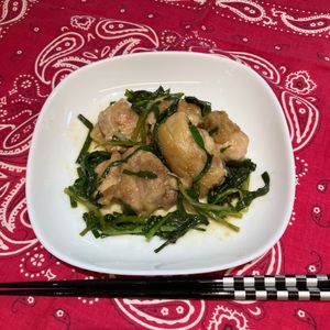 りりぃの作ってみた!投稿(やみつき ごまニラチキン)
