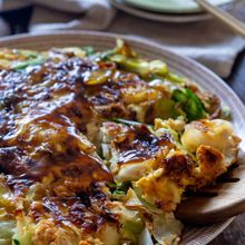 【餡が美味しい】豚とキャベツ入りニラ玉