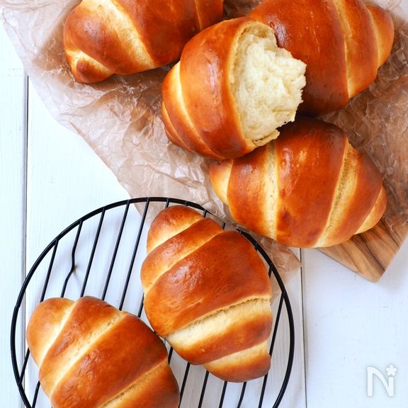 発酵なし！びっくりバターロール