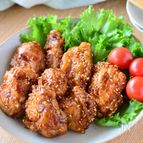 デパ地下で大人気！鶏もも肉の甘辛揚げ
