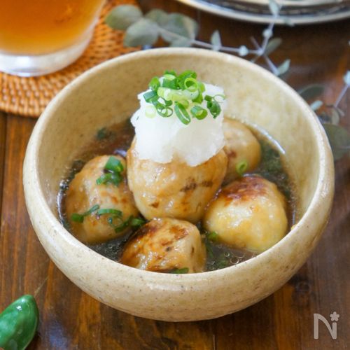 【ほっくり！さといもの揚げ出し】下茹でいらず◎もう１品に