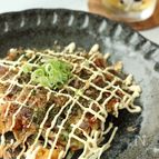 簡単節約ヘルシメニュー★もやしのお好み焼き風
