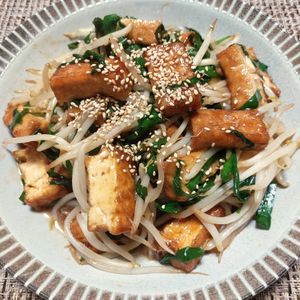 よっこの作ってみた!投稿(スタミナ系節約おかず♡『レバニラ風厚揚げ』調味料オール1☆)