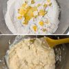 ヨーグルトでふわもち食感*フライパンで作れるりんご蒸しパンの工程3
