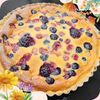 もんぶらん°・*:.。.☆の作ってみた!投稿(ホットケーキミックスで簡単!ブルーベリータルト)