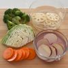 やみつき♪【蒸し野菜の白だし味噌マヨディップ】の工程3
