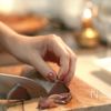 お魚おつまみ好きさんにオススメ‼︎『カツオの生春巻き』の工程2