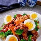 《薄切り肉でもこのボリューム》柔らかお肉のコチュジャン炒め