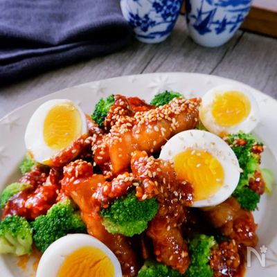 《薄切り肉でもこのボリューム》柔らかお肉のコチュジャン炒め