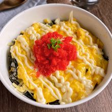 5分でぱぱっとウマい！「とろたま明太マヨチー丼」