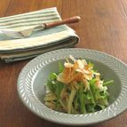 野菜不足解消に☆水菜とだいこんの和風サラダ