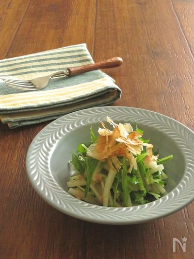 野菜不足解消に 水菜とだいこんの和風サラダ By 佐藤 加奈子 Kaana57 レシピサイト Nadia ナディア プロの料理家のおいしい レシピ