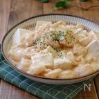 ＊むき海老と豆腐のクリーム煮＊
