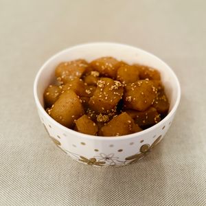 Megの作ってみた!投稿(お弁当の作り置きに♪こんにゃくの甘辛煮)