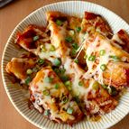 レンジで5分！【とろ～りチーズの甘辛照り焼きさつま揚】