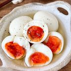 【旨だし味玉】白だし×鶏がらで絶品！やみつきになる♪