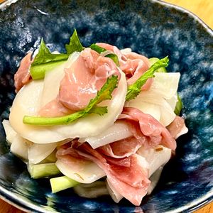 michuの作ってみた!投稿(かぶ丸ごと♪『かぶと生ハムの春マリネ♪』)