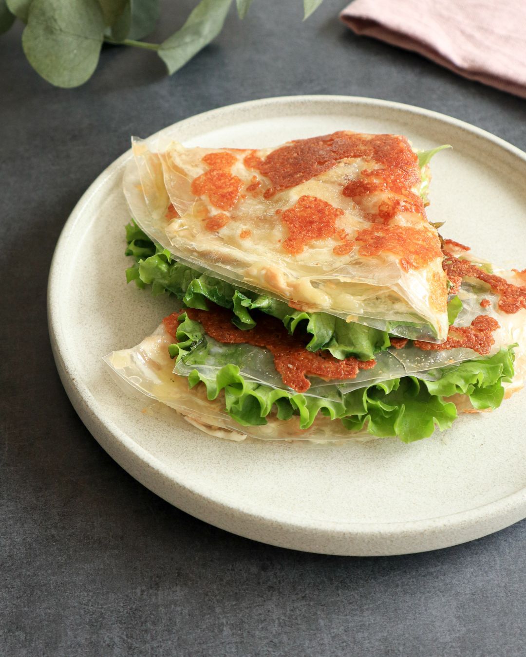 重ねて焼くだけ 〗ライスペーパー ツナメルト | レシピサイトNadia