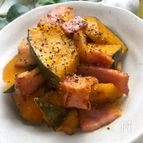 『かぼちゃとベーコンのうま塩炒め』副菜に♩