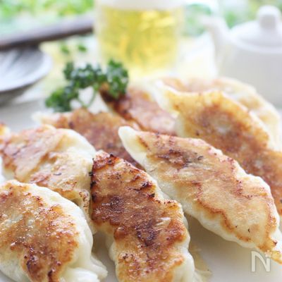 大葉香る、鶏肉ギョーザ