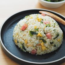 【菜の花炒飯】「ママおかわりある？」子どもが夢中で食べた