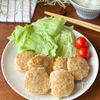 うどんスープで作る「和風豆腐つくね」