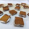 Hojoの作ってみた!投稿(クリームチーズと金時豆のビスケットサンド)