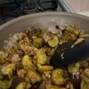 【夏休みにも】簡単！オクラとなすのキーマカレーの工程2