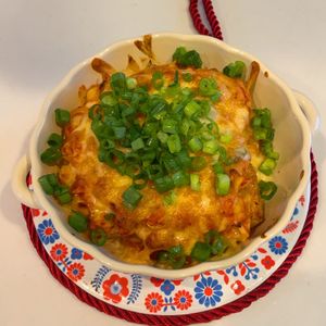 みわの作ってみた!投稿(作業時間3分《厚揚げのキムチーズ焼き》)