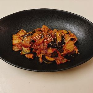 りんの作ってみた!投稿(なす豚キムチ)