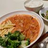 ケの作ってみた!投稿(煮込みは10分♪『チキンの濃厚♡トマトクリーム煮』)