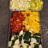 レンジで作る！大豆入りラタトゥイユの工程1