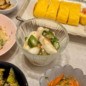 すじのこの作ってみた!投稿(ぱぱっとさっぱり副菜！長芋の梅おかか和え)