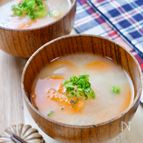 『大根と人参のお味噌汁』