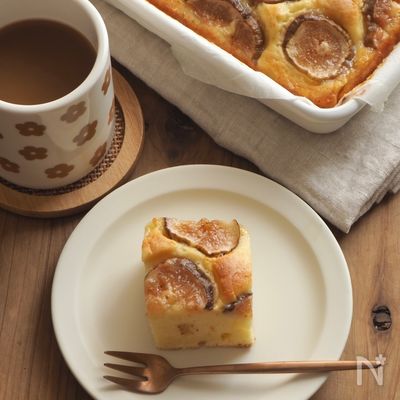 バター不使用！ワンボウルで簡単♪無花果のパウンドケーキ