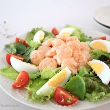揚げない【海老マヨdeデリ風ごちそうサラダ】